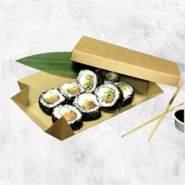 Упаковка из картона для суши оптом на заказ